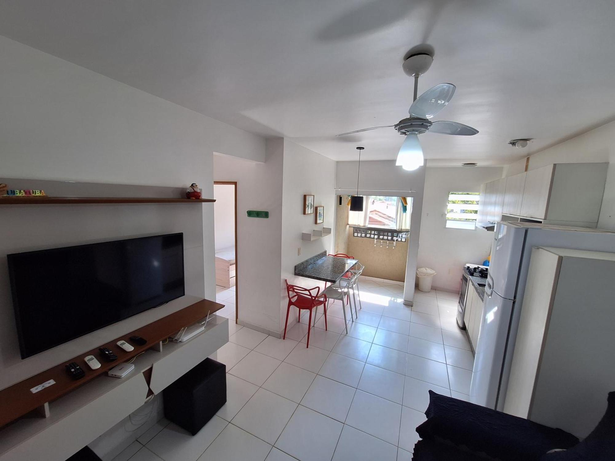 Apto Pertinho Da Praia - Lindo E Equipado! Internet 400Mb E 3 Tvs - Completo! Tv A Cabo أوباتوبا المظهر الخارجي الصورة